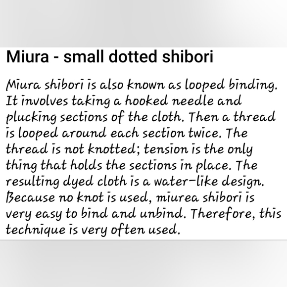 Vintage Silk Kimono Fabric Reverses to  Shibori Fabric Decoration 14" x 15" - Picture 11 of 12